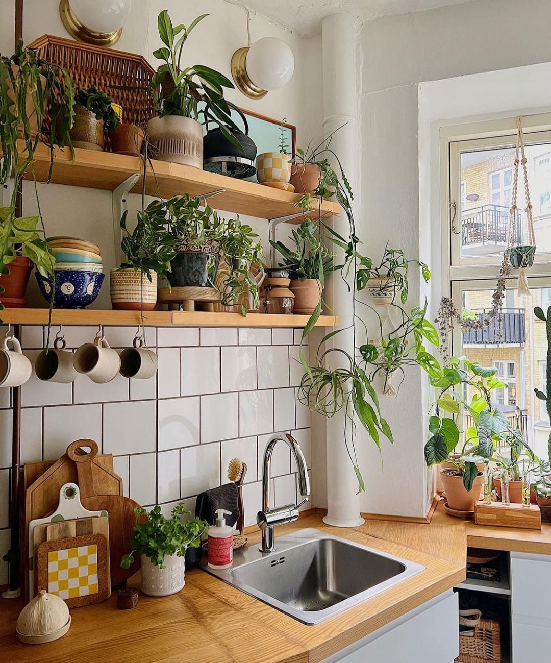 Spruce Up Your Kitchen with Indoor Greens - Cultivate Freshness and Style